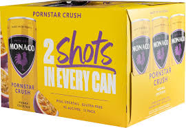 Monaco Pornstar Crush Vodka Cocktail 12-Pack