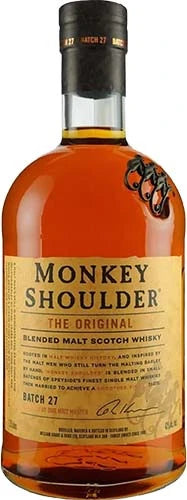 Monkey Shoulder The Original Batch 27 Blended Malt Scotch Whisky 1.75Lt