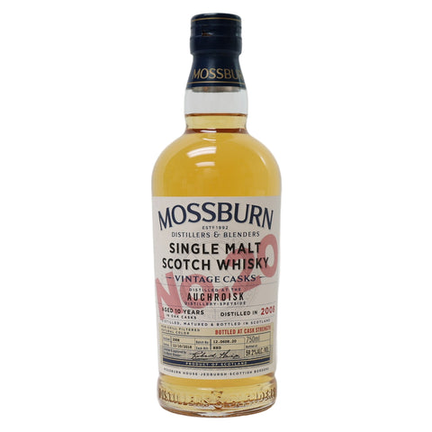 Mossburn Vintage Casks Auchroisk No.20 Cask Strength 10 Year Old Single Malt Scotch Whisky 750ml