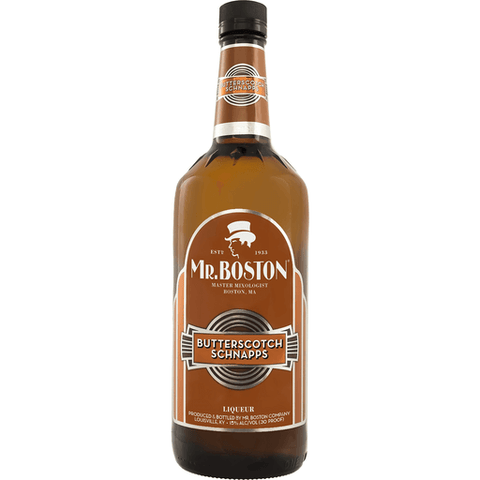 Mr. Boston Butterscotch Schnapps Liqueur 1Lt