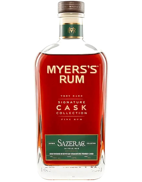 Myers's Signature Cask Collection 18 Year Old Sazerac Very Rare Fine Rum 750ml