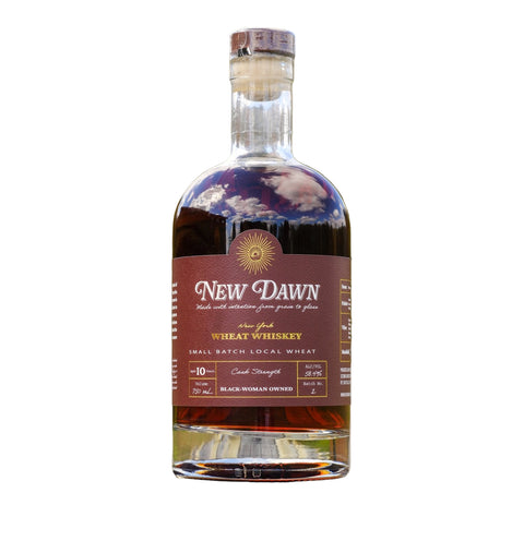 New Dawn Small Batch Cask Strength 10 Year Old Wheat Whiskey 750ml