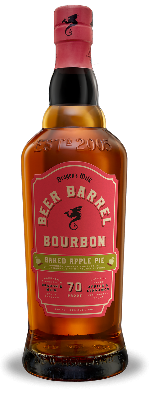 New Holland Dragon's Milk Baked Apple Pie Beer Barrel Bourbon Whiskey 750ml