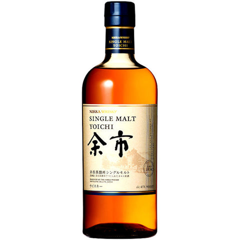 Nikka Yoichi Single Malt Japanese Whisky 750ml