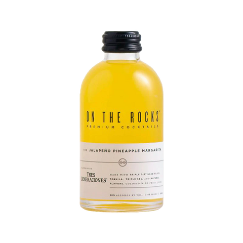 OTR On The Rocks The Jalapeno Pineapple Margarita Premium Cocktails 200ml
