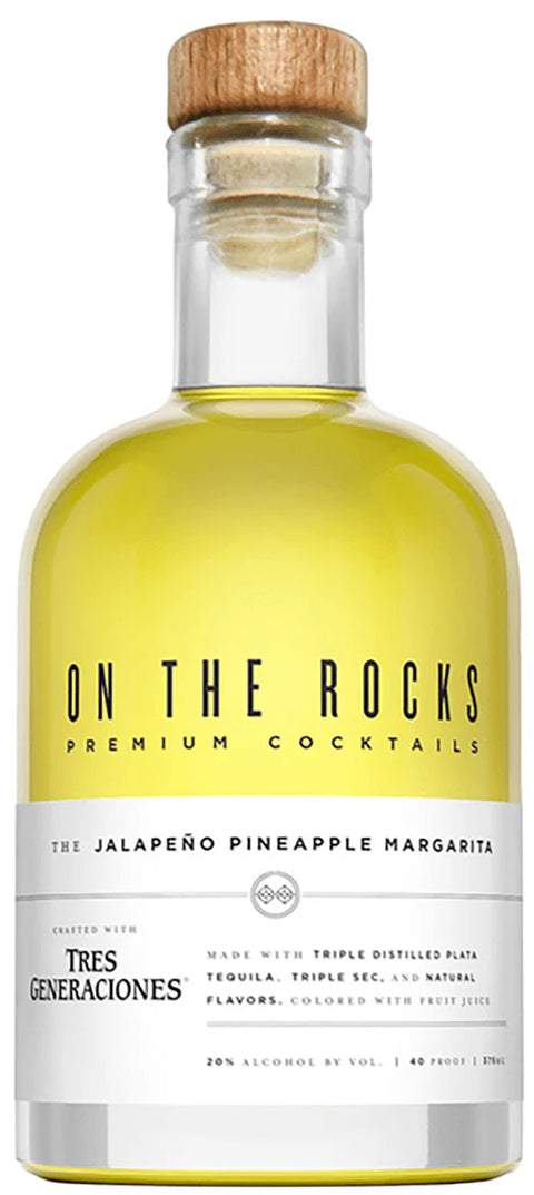 OTR On The Rocks The Jalapeno Pineapple Margarita Premium Cocktails 375ml