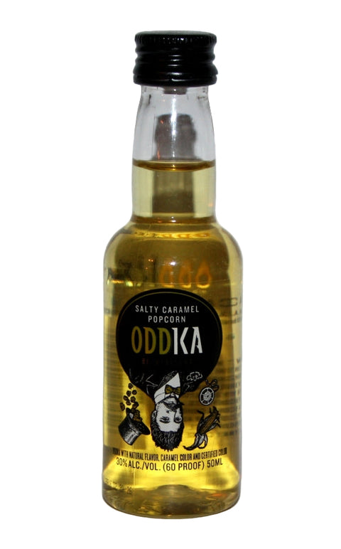 Oddka Salty Caramel Popcorn Vodka 50ml