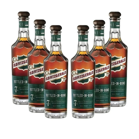 Old Fitzgerald Bottled in Bond 7 Year Old Kentucky Straight Bourbon Whiskey 700ml Bundle 6-Pack