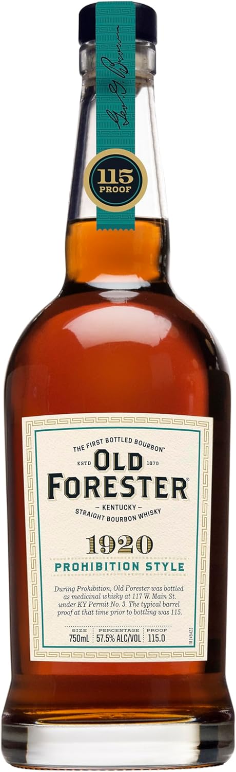 Old Forester 1920 Prohibition Style Kentucky Straight Bourbon Whiskey 750ml