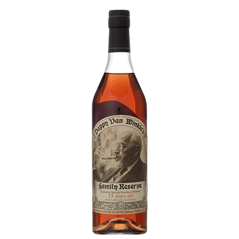 Old Rip Van Winkle Pappy Van Winkle's Family Reserve 15 Year Old Kentucky Straight Bourbon Whiskey 750ml