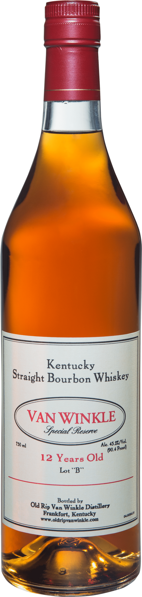 Old Rip Van Winkle Special Reserve Lot B 12 Year Old Kentucky Straight Bourbon Whiskey 750ml