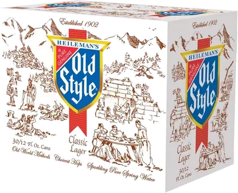 Old Style Beer 12-Oz Can 30-Pack