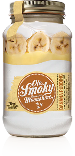 Ole Smoky Banana Pudding Cream Moonshine 750ml