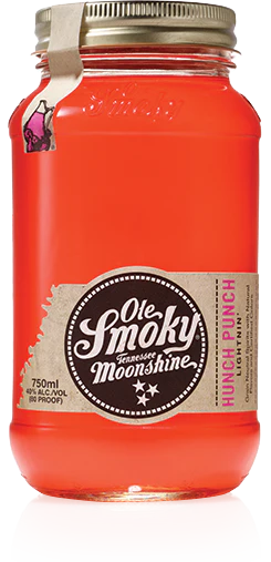 Ole Smoky Hunch Punch Lightnin Moonshine 750ml