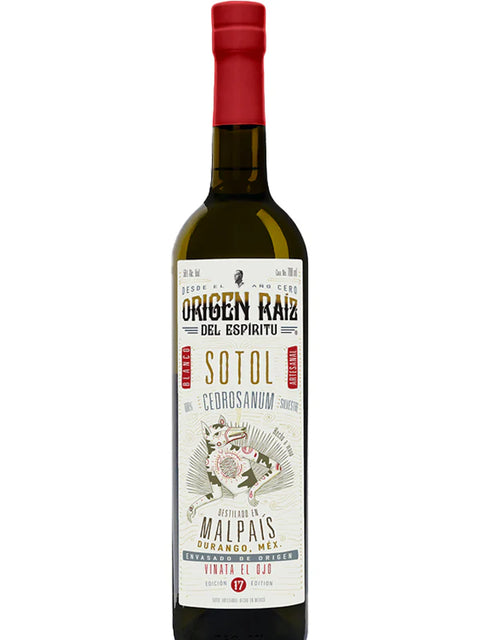 Origen Raiz Sotol Cedrosanum Malpais 750ml