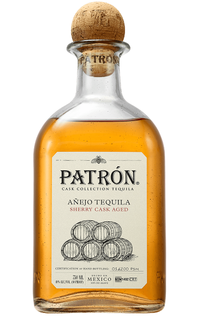 Patron Cask Collection Sherry Cask Aged Anejo Tequila 750ml