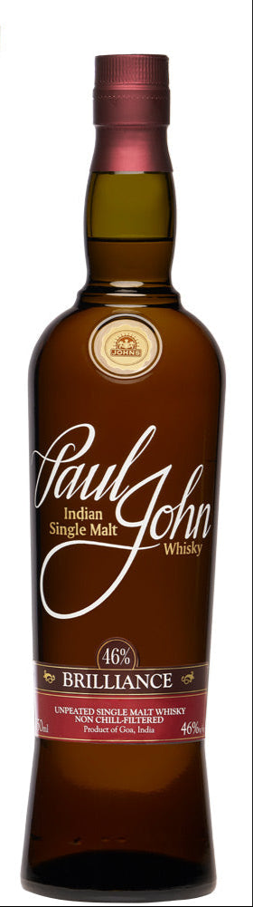 Paul John Brilliance Single Malt Whisky 750ml