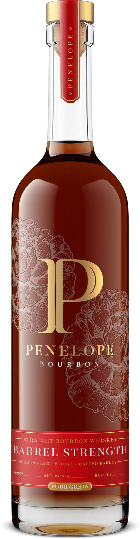Penelope Four Grain Barrel Strength Straight Bourbon Whiskey 750ml