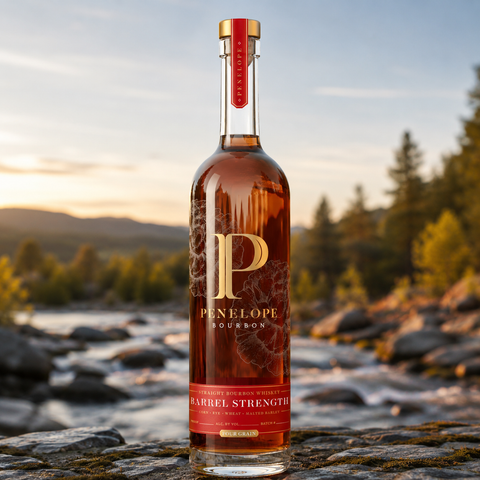 Penelope Four Grain Barrel Strength Straight Bourbon Whiskey 750ml