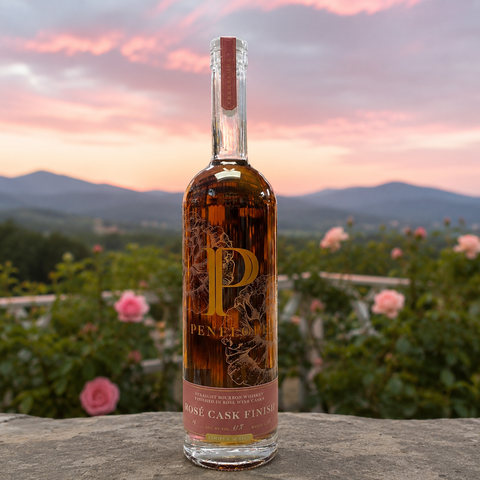 Penelope Four Grain Rose Cask Finish Straight Bourbon Whiskey 750ml