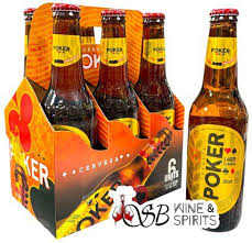 Poker Colombia Lager Beer 12-Oz Bottle 6-Pack