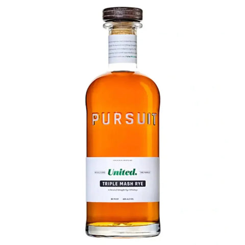 Pursuit United Triple Mash Barrel 123.8 Proof Rye Whiskey 700ml