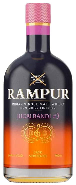 Rampur Jugalbandi No.3 Port Cask Finish Single Malt Whisky 700ml