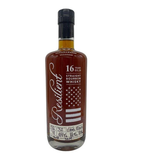 Resilient 17 Year Old Madeira Cask Finish Straight Bourbon Whisky 750ml