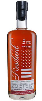 Resilient 5 Year Old Sherry Butt Cask Finish Straight Bourbon Whisky 750ml