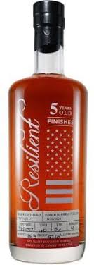 Resilient 5 Year Sherry Cask Finish Straight Bourbon Whisky 750ml