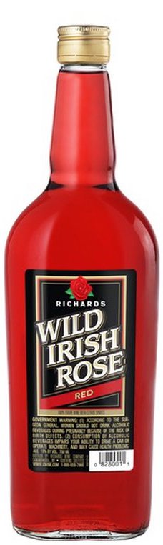 Richards Wild Irish Rose Red 750ml