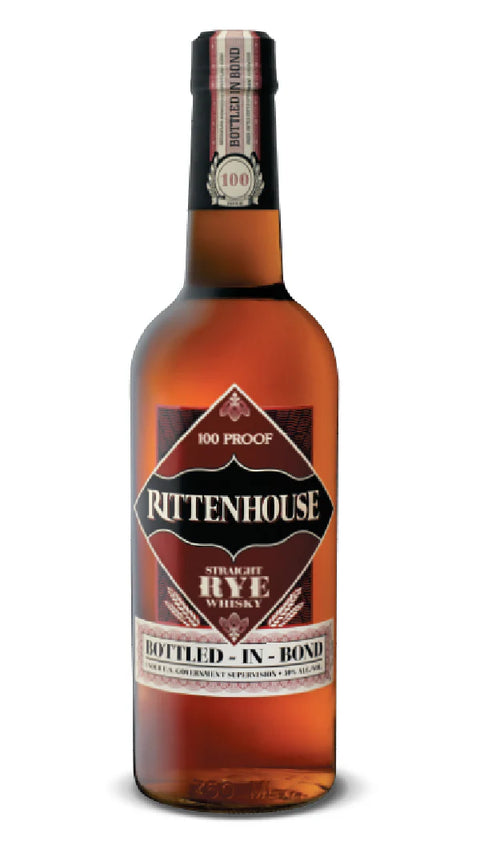 Rittenhouse Bottled in Bond Straight Rye Whisky 750ml