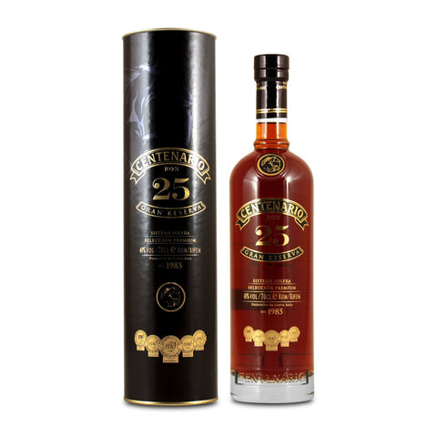 Ron Centenario Gran Reserva 25 Year Old Rum 750ml