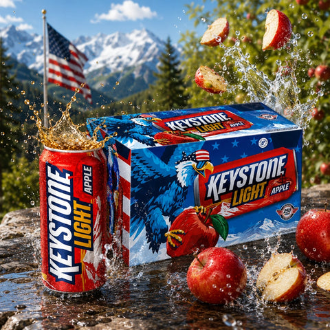 Keystone Light Apple 12-Oz Can 15-Pack