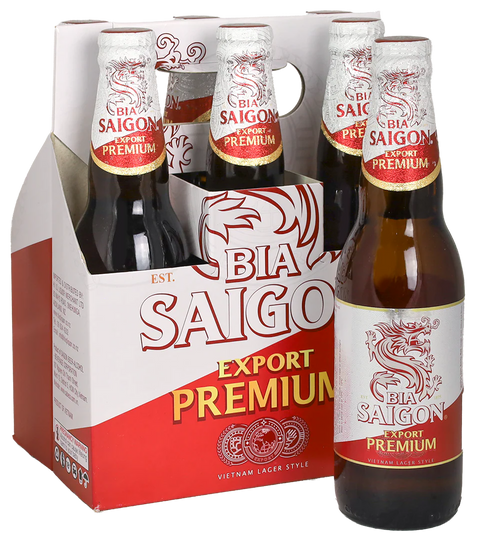 Saigon Export Premium Bottle Beer 6-Pack