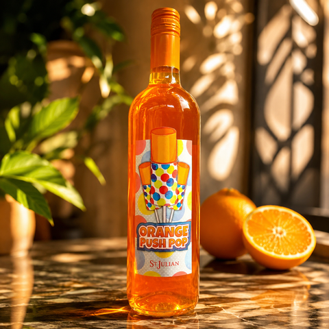 Saint Julian Orange Push Pop Falvored Wine 750ml