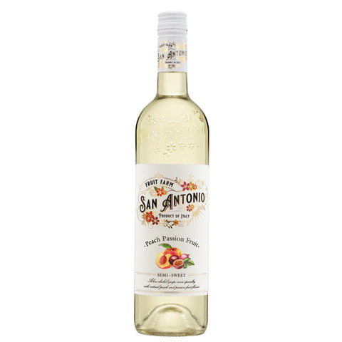 San Antonio Fruit Farm Peach Passion Fruit Semi-Sweet Wine 750ml
