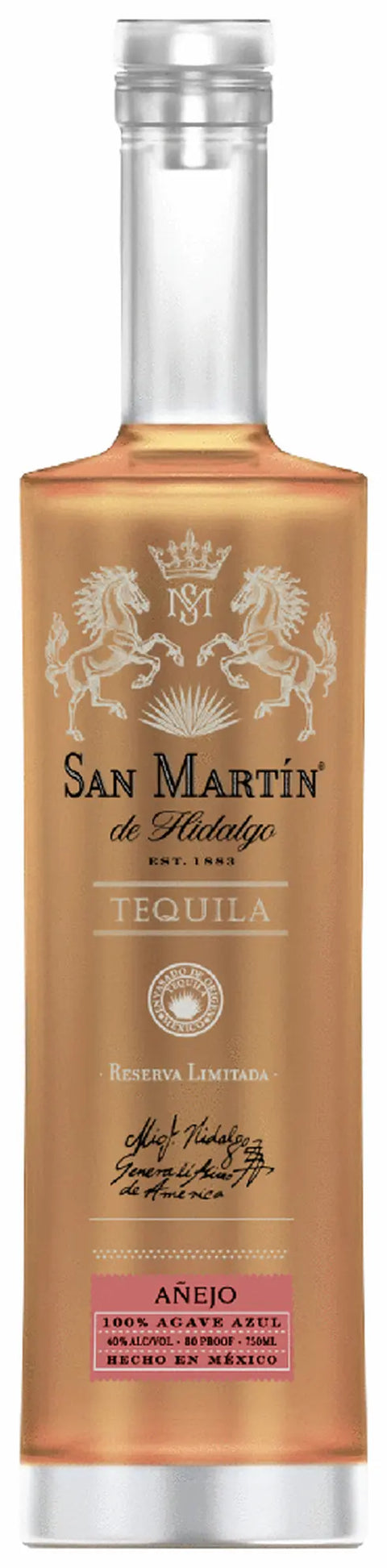 San Martin de Hidalgo Anejo Tequila 750ml