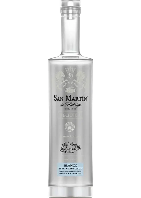 San Martin de Hidalgo Blanco Tequila 750ml