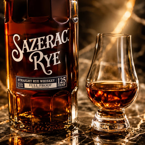 Sazerac Full Proof Straight Rye Whiskey 750ml