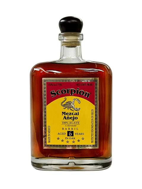 Scorpion 6 Year Old Barril Anejo Mezcal 750ml
