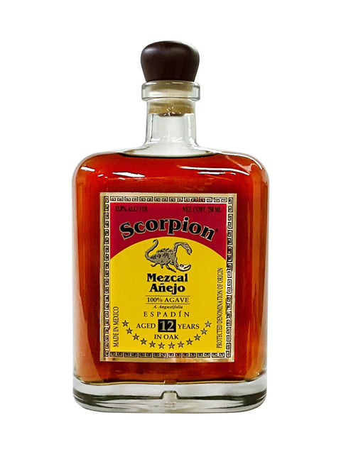 Scorpion Espadin 12 Year Old Anejo Mezcal 750ml