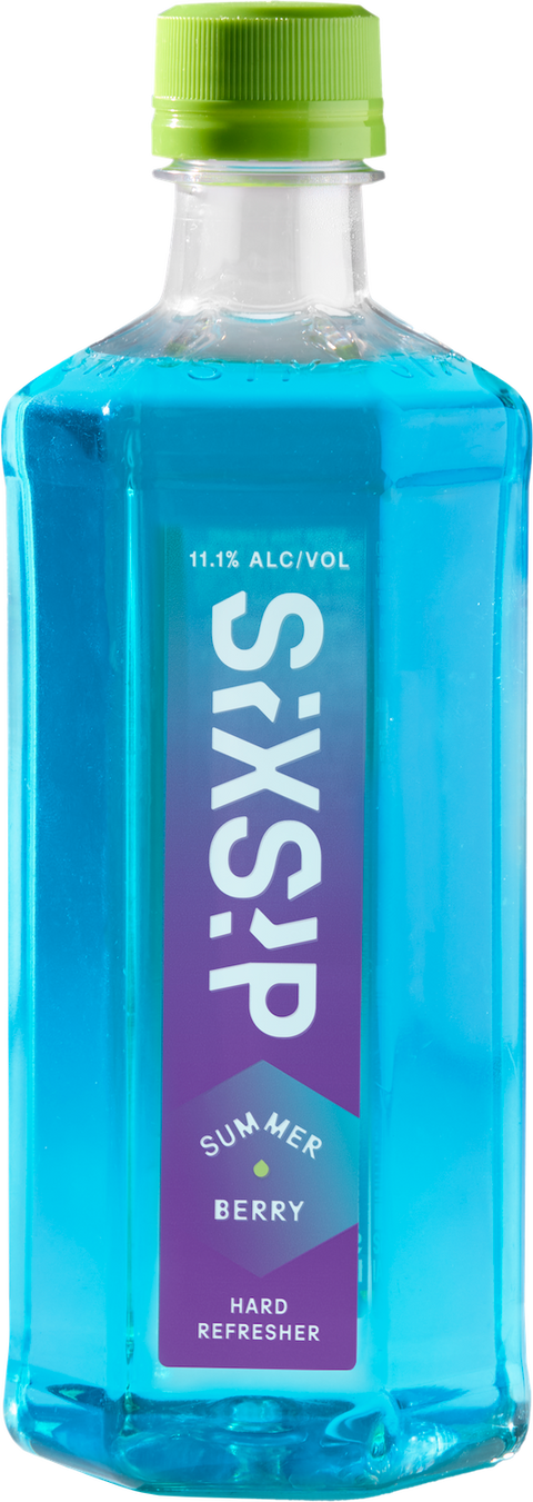 SixSip Summer Berry Hard Refresher 500ml
