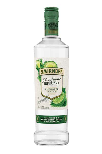 Smirnoff Infusions Cucumber Lime Mint Vodka 750ml