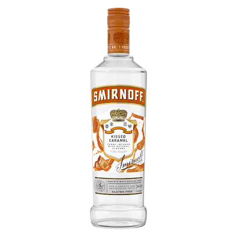 Smirnoff Kissed Caramel Flavor Vodka 750ml