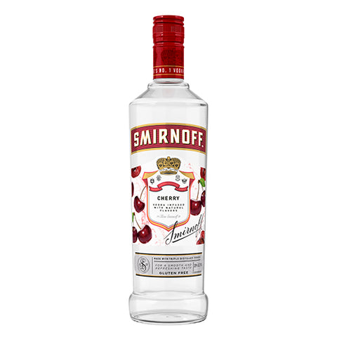 Smirnoff Twist of Black Cherry Flavored Vodka 750ml