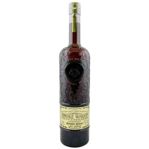 Smoke Wagon Uncut Unfiltered Straight Bourbon Whiskey 750ml