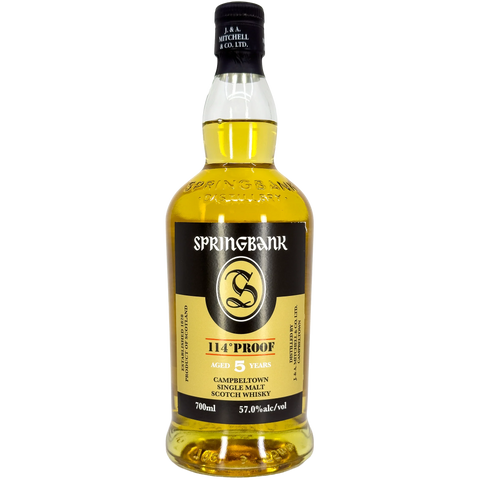Springbank 5 Year Old Single Malt Scotch Whisky 700ml