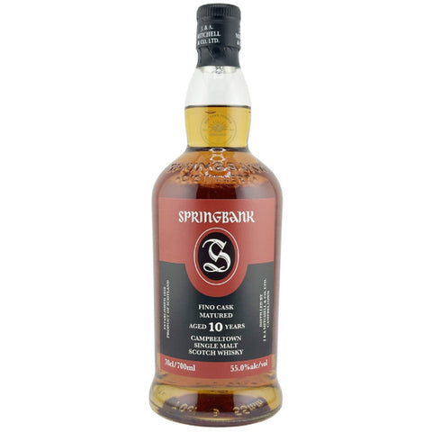 Springbank Fino Cask Matured 10 Year Old Single Malt Scotch Whisky 700ml