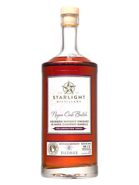 Starlight Distillery Napa Cab Batch Cabernet Barrel Finished Bourbon Whiskey 750ml